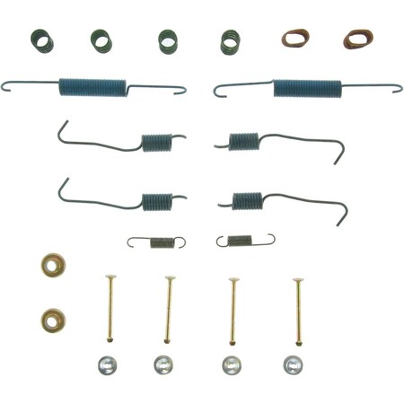 Centric Parts Drum Brake Hardware Kit, 118.45007 118.45007